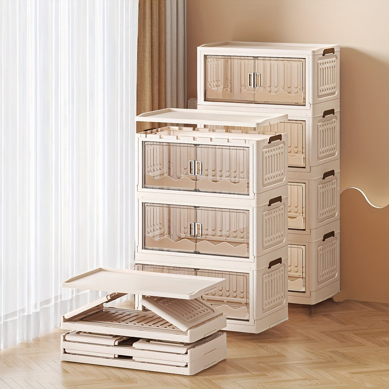 Multi Functional Independent Double Door Storage Rack, Bookshelf