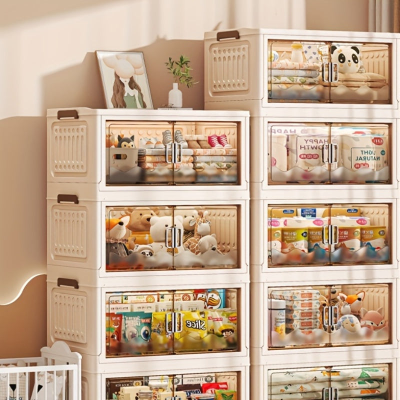 Multi Functional Independent Double Door Storage Rack, Bookshelf